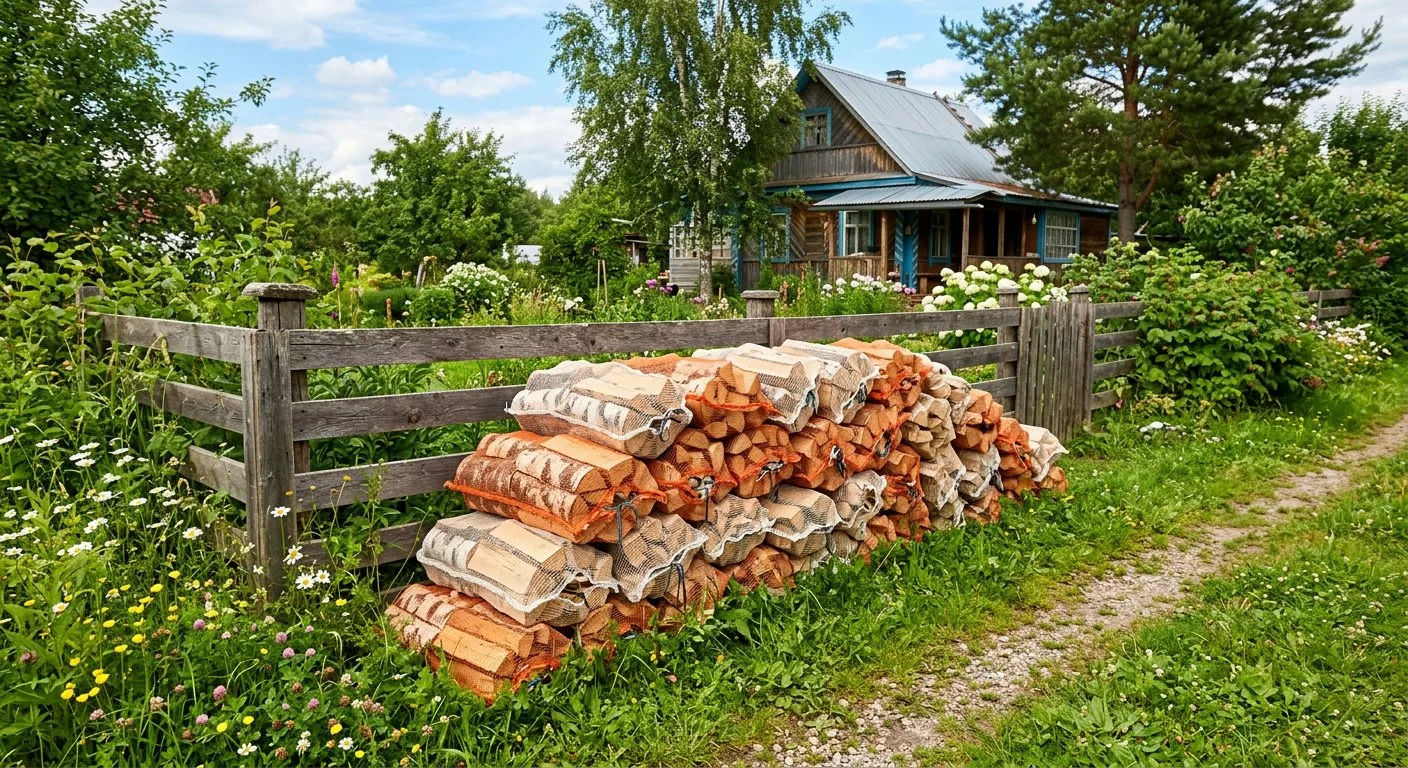Дрова для дачи в Дубках
